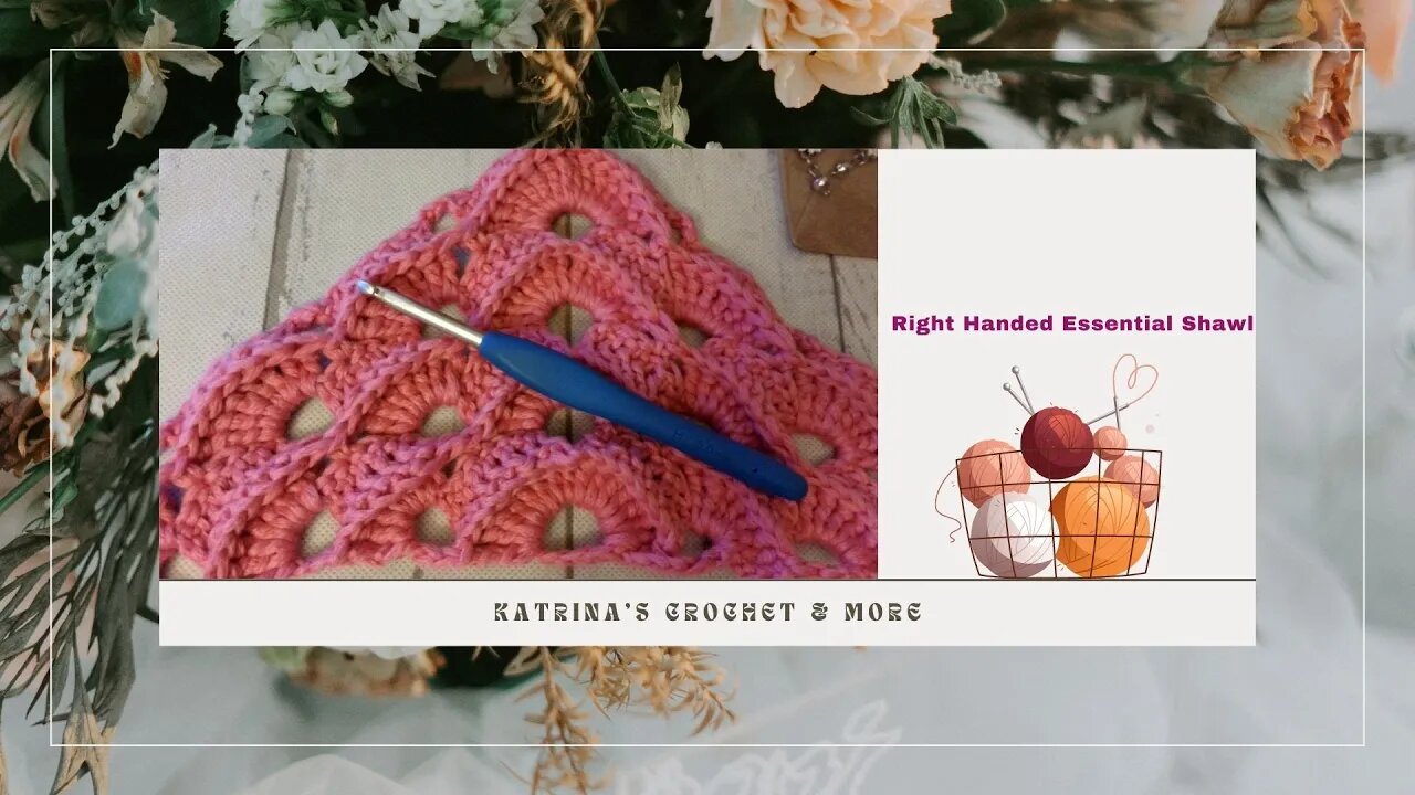 Beginger friendly Tutorial for a shawl.