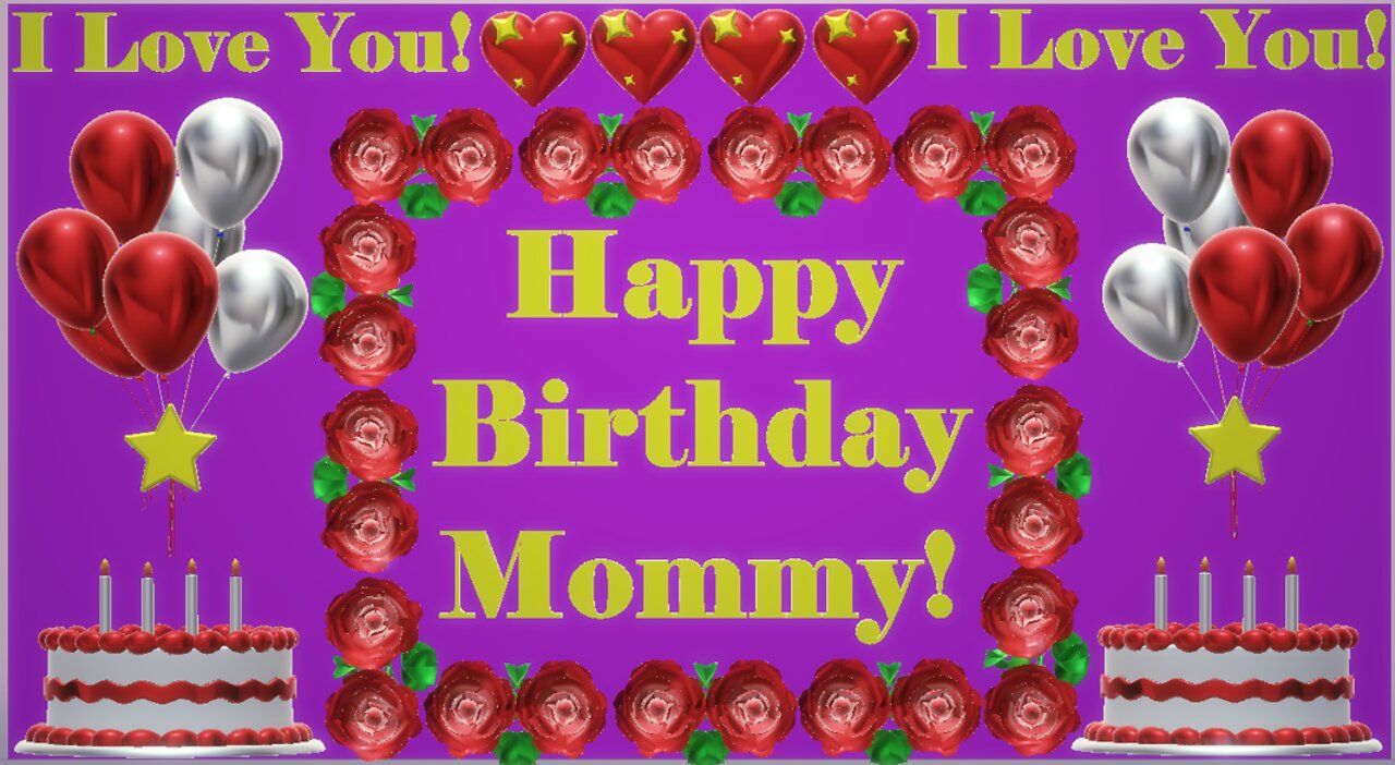 Happy Birthday 3D - Happy Birthday Mommy - Happy Birthday To You - Happy Birthday Song