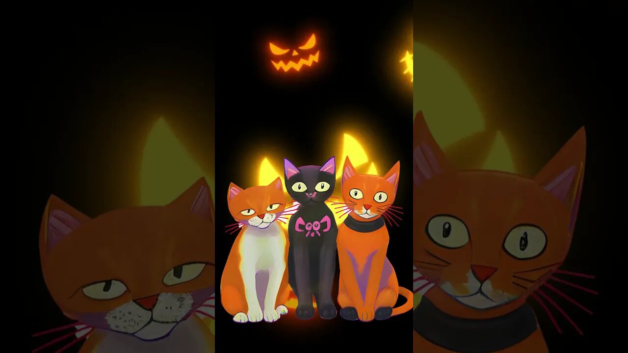 Halloween Cats! 🕷😼