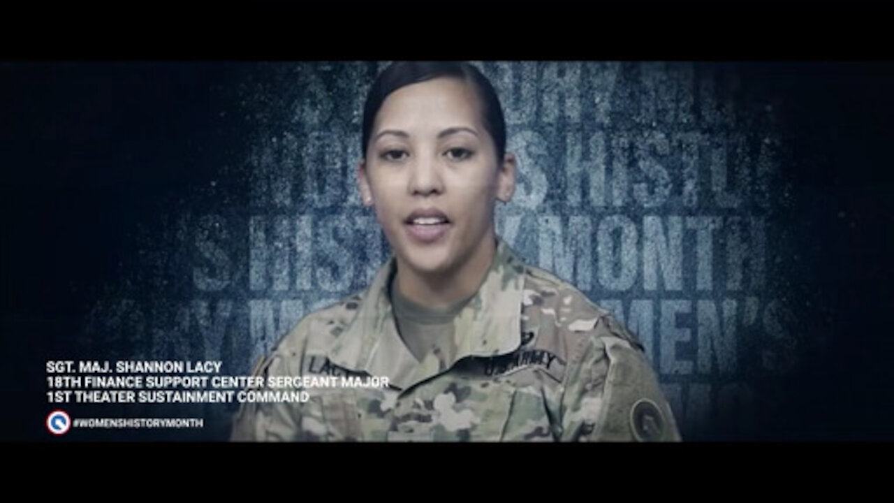 Women's History Month | Sgt. Maj. Shannon Lacy