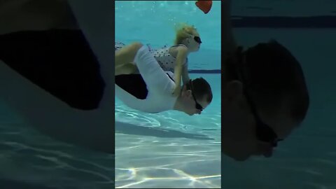 Underwater Rides on Dad