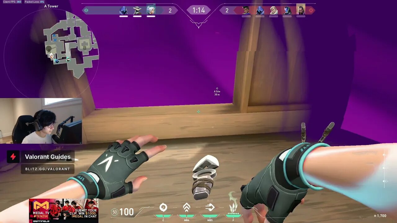 How To Use JETT KNIVES ft TenZ