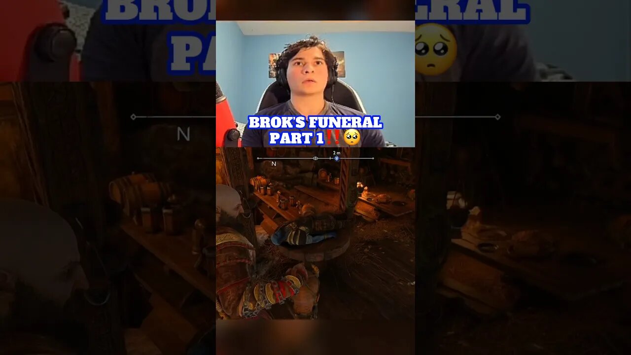 Kratos & Mimir Have Something To Say To Brok‼️🥺 | #shorts #godofwarragnarok #gaming #reaction
