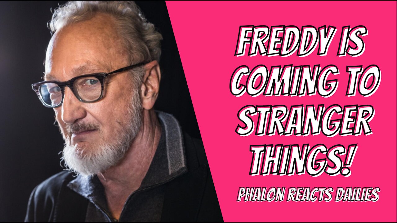 FREDDY IS COMING TO STRANGER THINGS