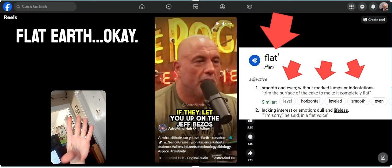 #117 Neil Degrass tyson IS FLAT EARTH??!!