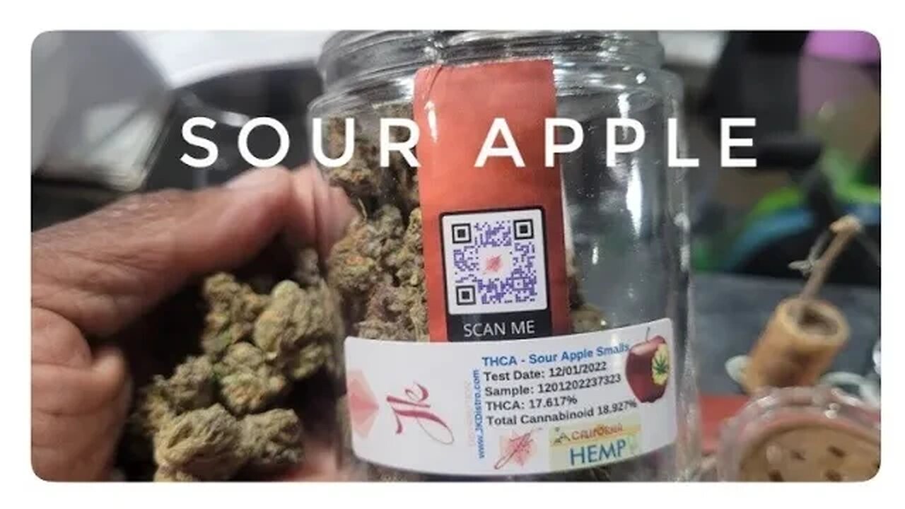 𝙏𝙃𝘾𝘼 Sour Apple Smalls (𝙅𝙆 𝘿𝙄𝙎𝙏𝙍𝙊)