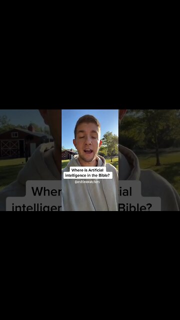 AI IN THE BIBLE @paulbegley34 @StevenBenDeNoon