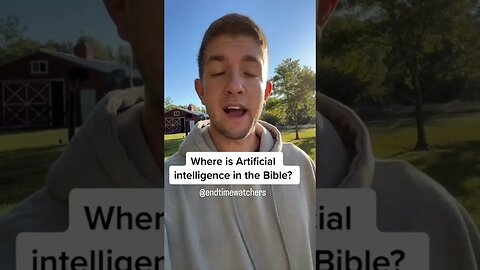 AI IN THE BIBLE @paulbegley34 @StevenBenDeNoon