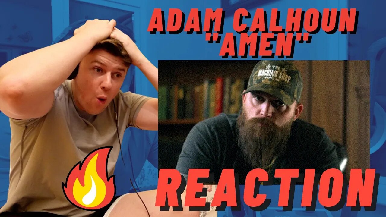 ADAM CALHOUN - "AMEN" **EMINEM DISS** HE CALLED EMINEM A PU$$Y!!! ((INSANE IRISH REACTION!!))