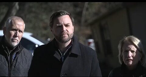 Vice President-Elect JD Vance Speaks To Reporters in Fairview, NC