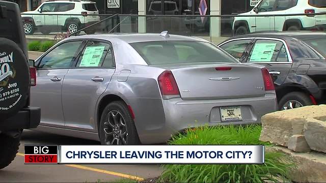 Chrysler name may be phased-out starting Friday