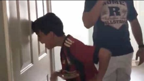 Dad regrets taking part in viral challenge!