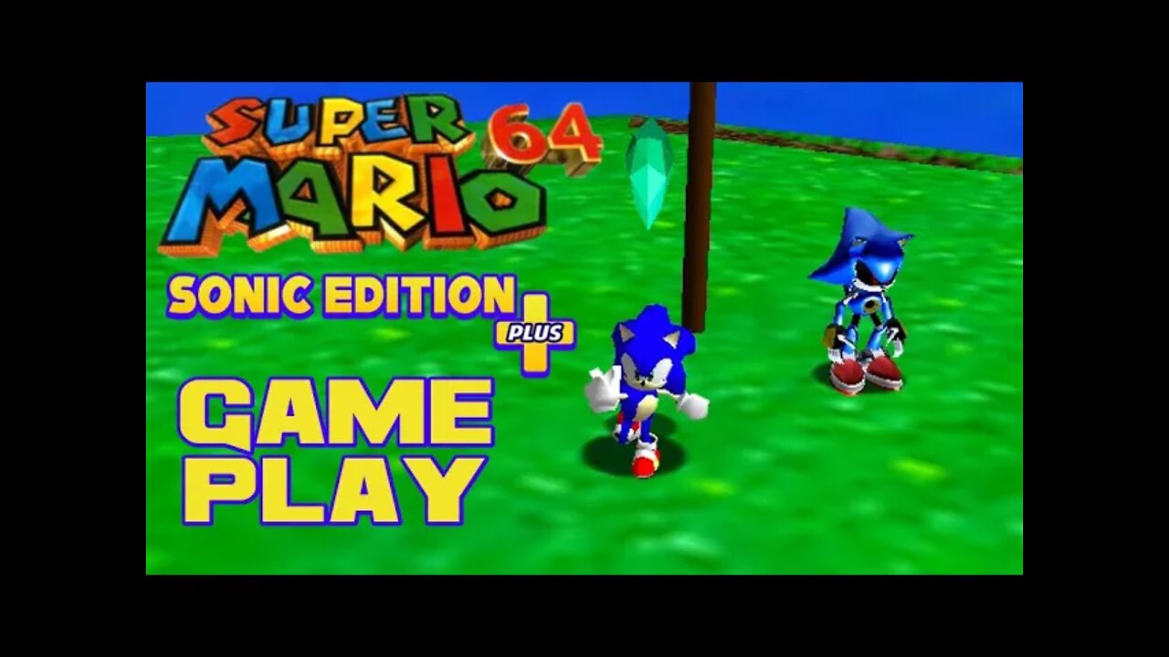 Super Mario 64: Sonic Edition Plus - PC Gameplay 😎Benjamillion