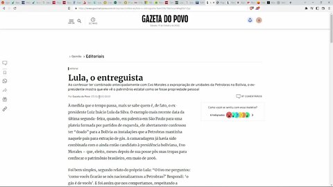 Lula entregou as refinarias para a Bolívia?: A Verdade | Peter Turguniev