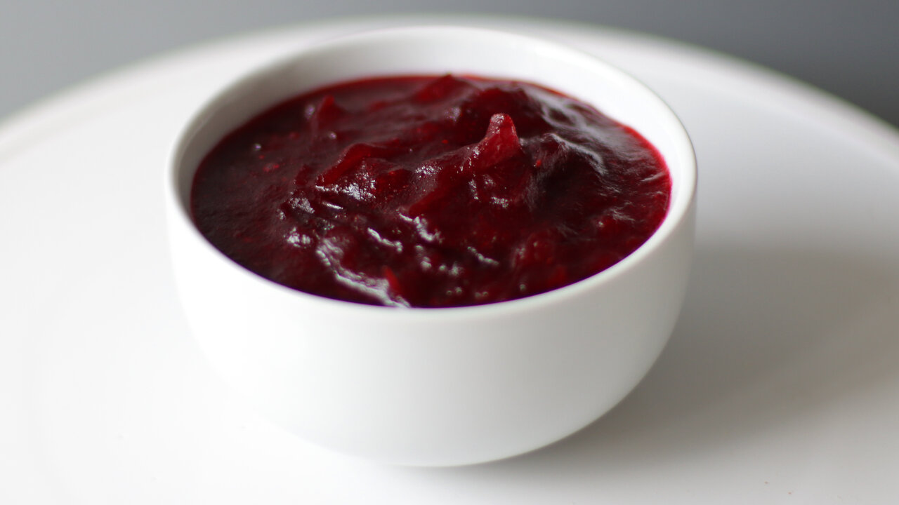 Homemade Cranberry Sauce