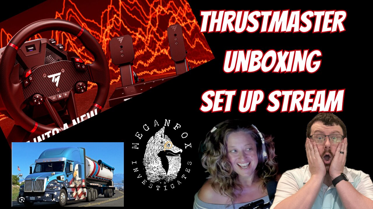 Thrustmaster Unboxing Stream with ITGoatee!