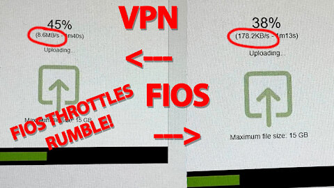 Frontier FIOS Throttles Rumble