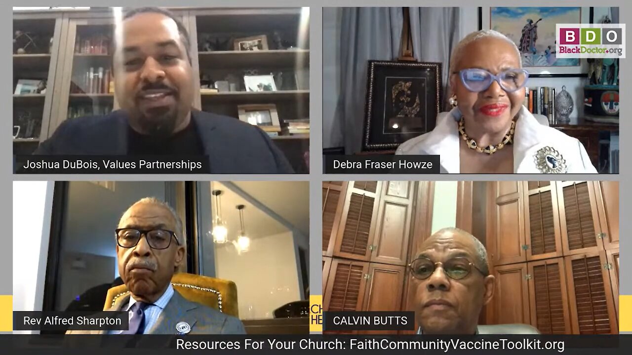 Left Wing Group Tries to Convince Black Christians to Take Vaccine