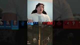 Spoke TOO soon…😂😭 | #shorts #gaming #rainbowsixsiege