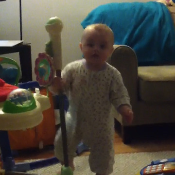 Baby Girl Dancing Like A Real Pole Dancer