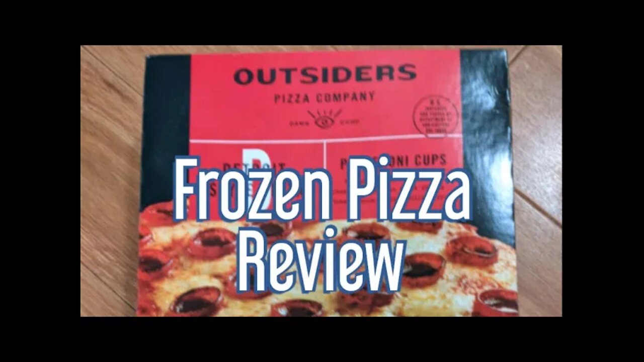 FROZEN PIZZA REVIEW: OUTSIDERS PIZZA CO. DETROIT STYLE PIZZA