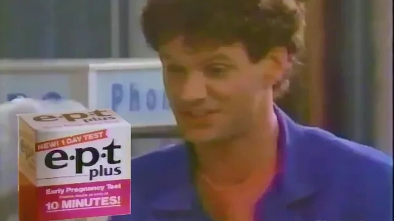 "Payphone Papa" 1986 EPT Pregnancy Test Commercial (REMEMBER PAYPHONES!?)