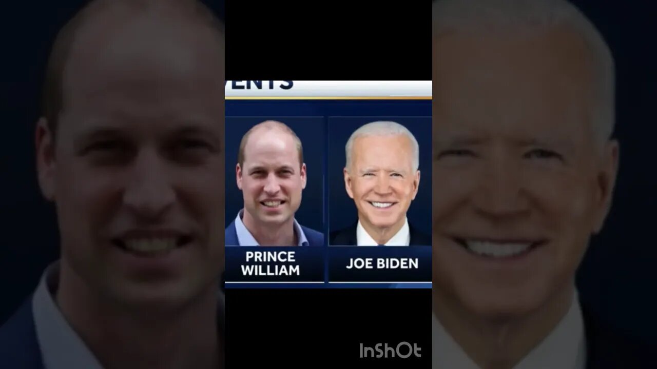 Royal Couple to Meet Biden “it’s like the Oscar’s for climate change” #joebiden #princewilliam