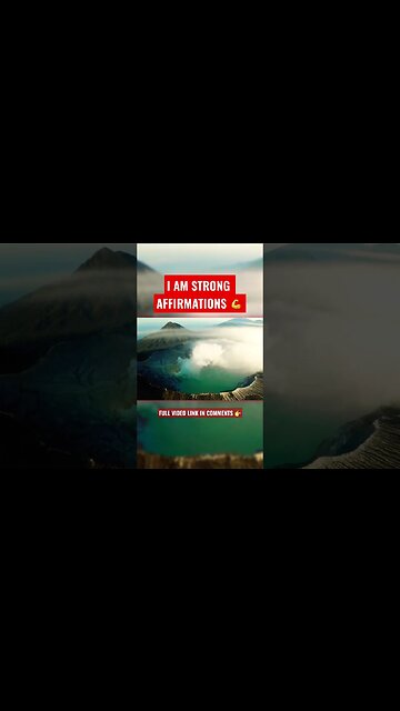 I AM STRONG AFFIRMATIONS 💪 #shorts