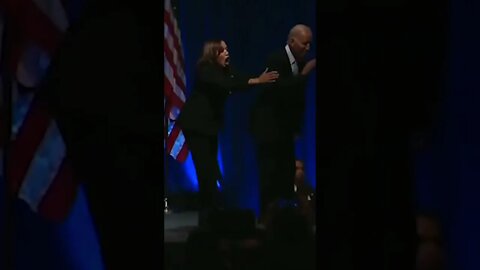 Kamala FREAKS When Brandon Almost Wanders Off-Stage | #shorts