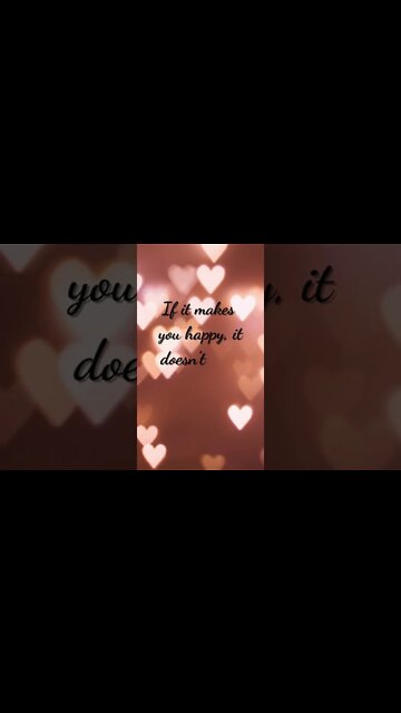 If It Makes You Happy