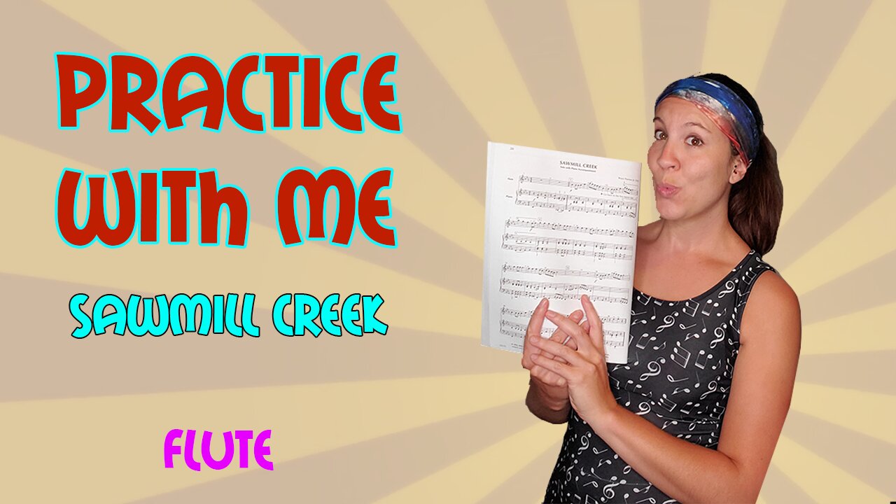 Flute Practice With Me | Standard Of Excellence Book 1 Pg 20 Sawmill Creek | Musician's Addition