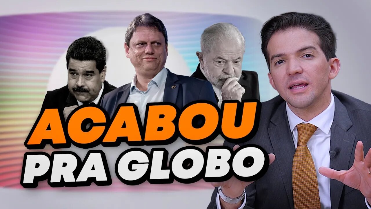 Globo ataca o Lula e pode fechar + Tarcísio acaba com a Cracolândia + Plano diretor de SP