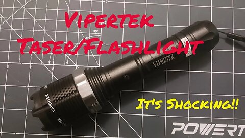 Vipertek Flashlight & Taser Combo