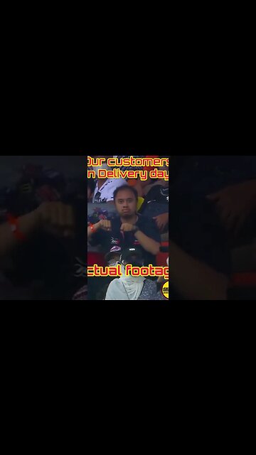 Our customers on Delivery day.