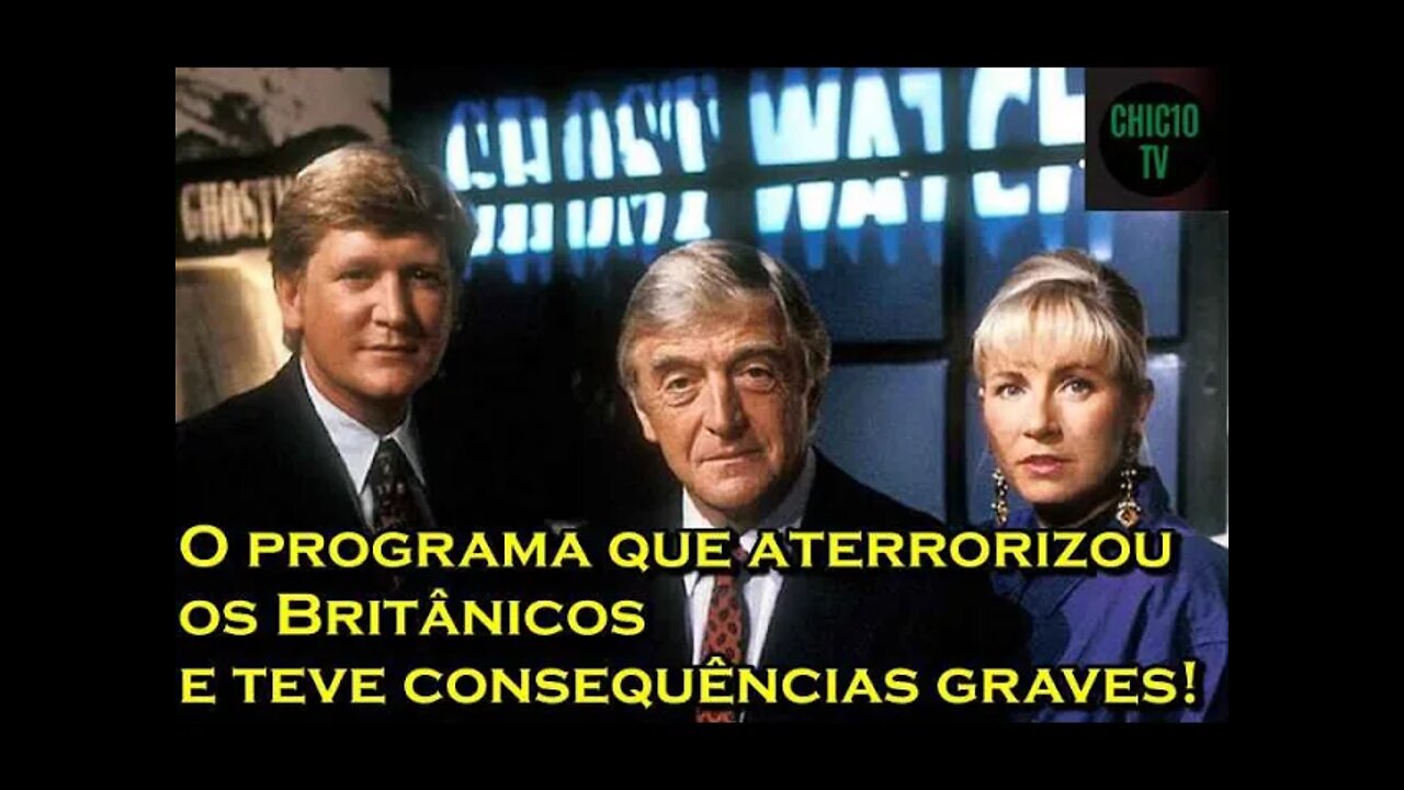 GHOSTWATCH - O FILME DE TERROR BANIDO E QUE ENGANOU UMA NAÇÃO!