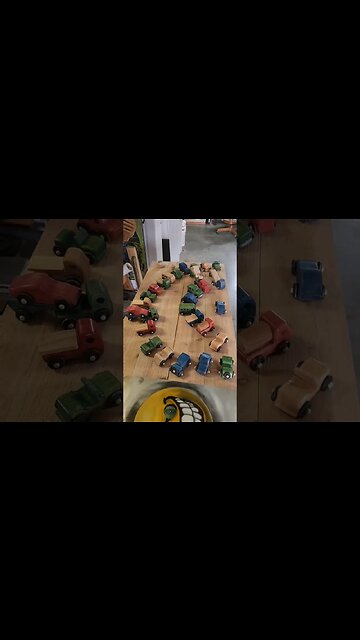 Hand made wood Cars #nostalgia #oldschool #hotrod #christmas