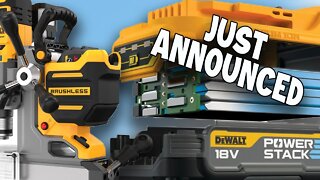 NEW Dewalt Tools JUST ANNOUNCED!