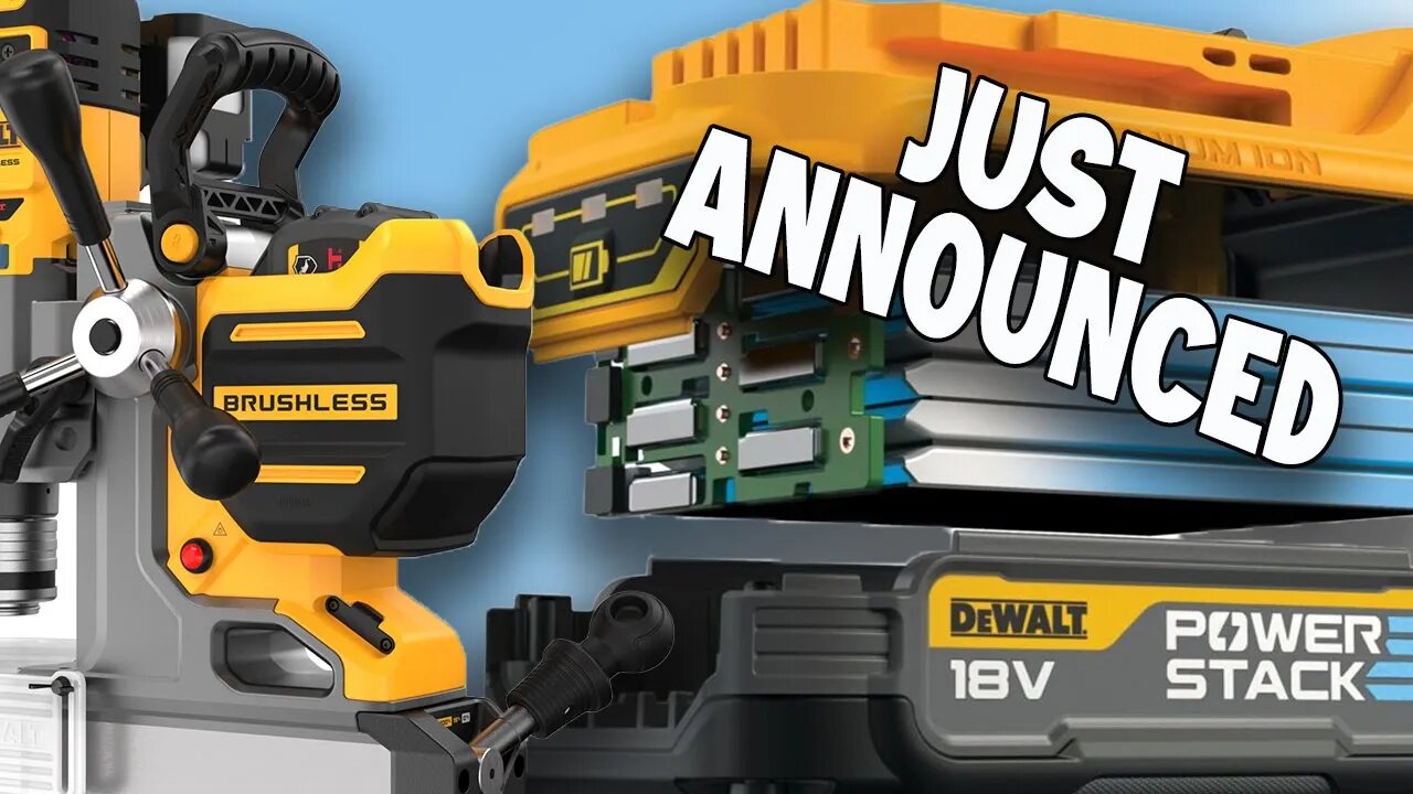 NEW Dewalt Tools JUST ANNOUNCED!