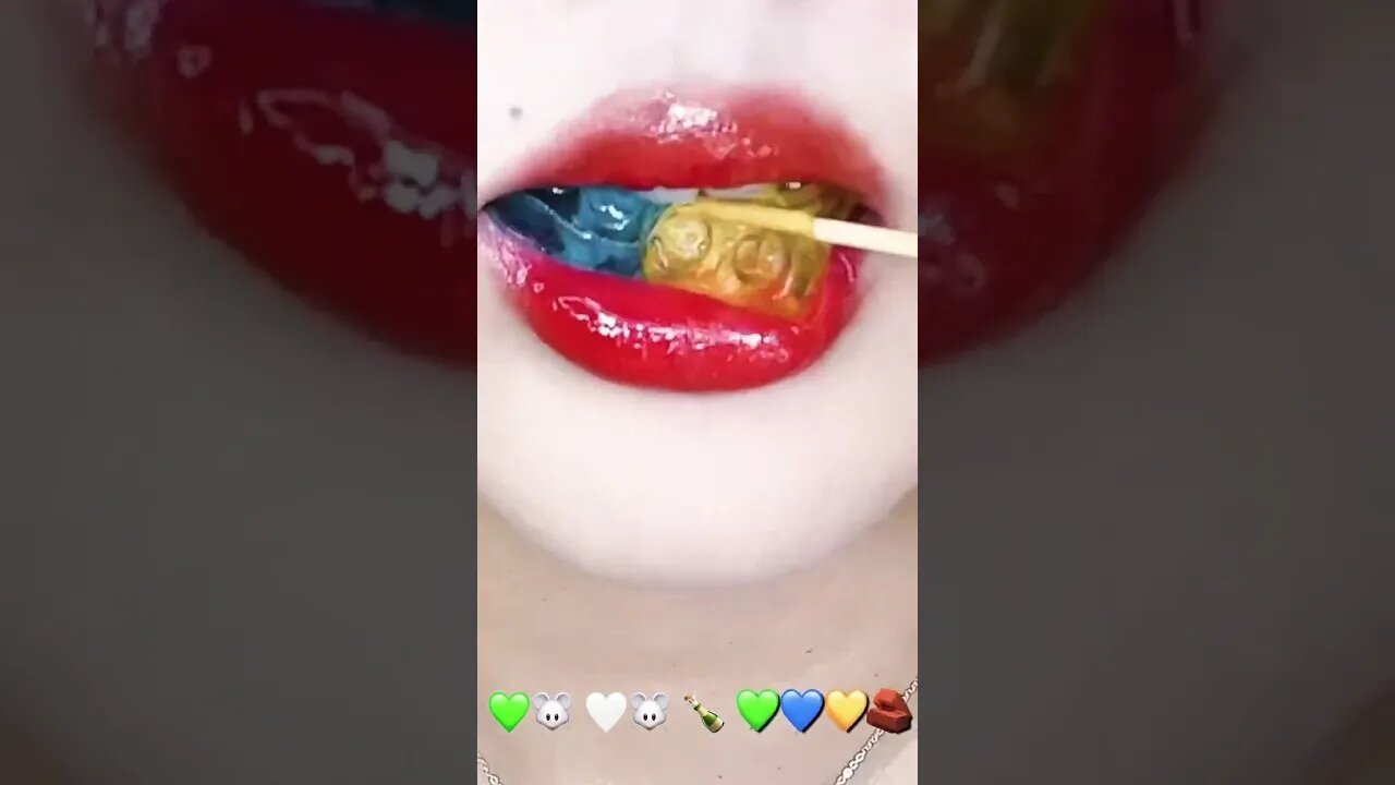 LEGO 💙🫦💛ASMR Jelly #mukbang #asmr #asmreating #asmrfood #asmrdessert #asmrbrasileiro