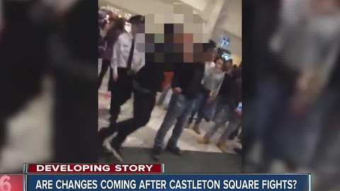 Castleton Square Mall officials and Indianapolis police meeting Tuesday to discuss mall safety after fights