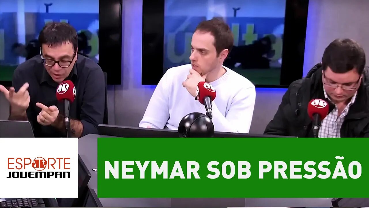 "Neymar é o craque mais pressionado da história da Seleção", diz Mauro Beting