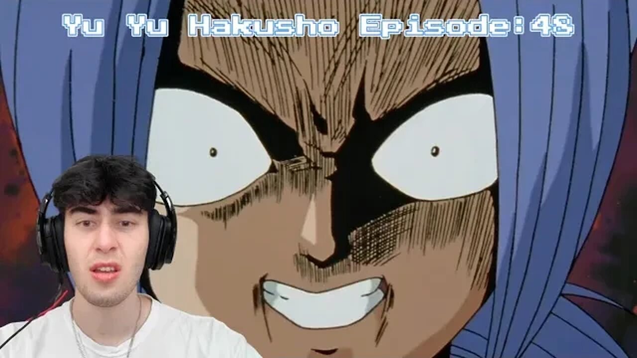 Psycho? | Yu Yu Hakusho REACTION | Ep 48