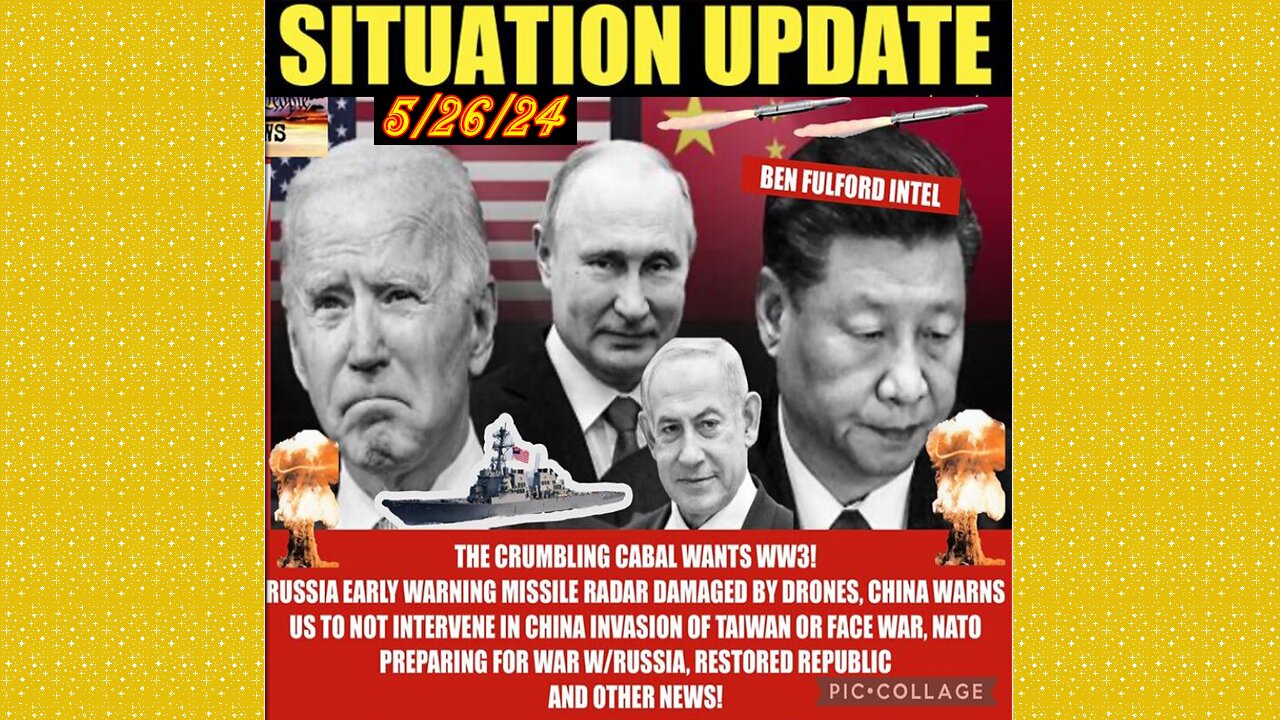 SG Anon. Juan O Savin ~ Situation Update 5/26/24 ~ Restored Republic > Judy Byington- Q+ White Hats