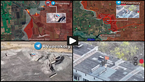 Kurakhove and Selydove: Russian forces advance further and raise flags