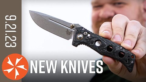 New Knives for the Week of September 21st, 2023 Just In at KnifeCenter.com