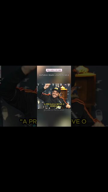 "A PREGUIÇA MOVE O HOMEM" #matheusceara #matheusceará #patrickmaia #comediante #humorista