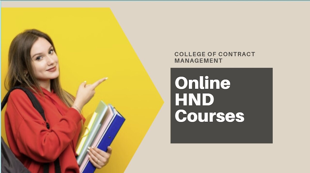 Online HND Courses in UK