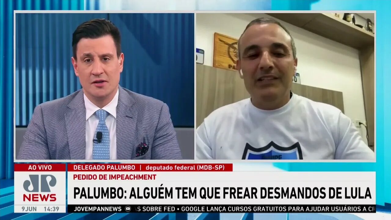 Delegado Palumbo analisa novo pedido de impeachment contra Lula | LINHA DE FRENTE