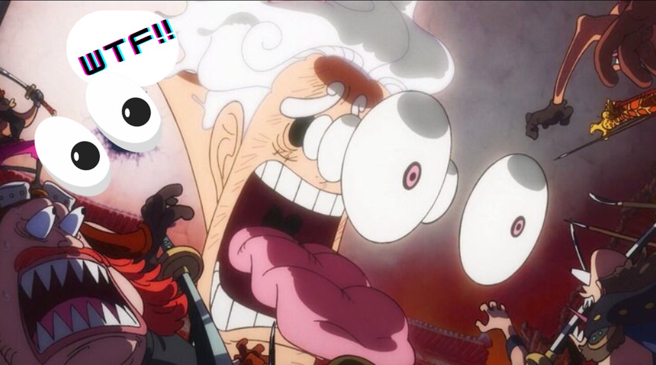 Laughing so hard Ep 1072 {Gear 5 } *One Piece*