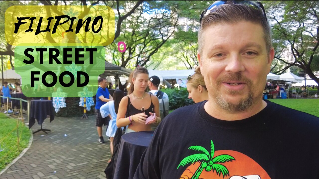 Filipino Street food at Salcedo Market